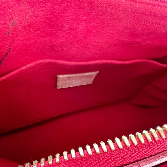 Louis Vuitton small satchel brown red - Picture 10 of 10